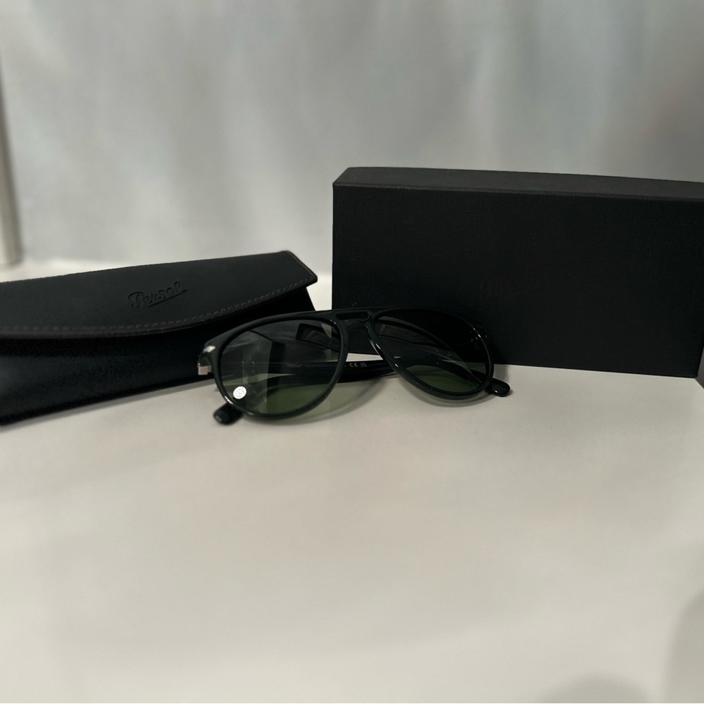 Persol handmade pilot with Barberini glass lens